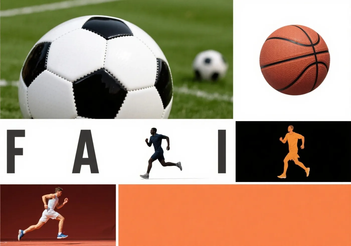 多运动拼贴视觉