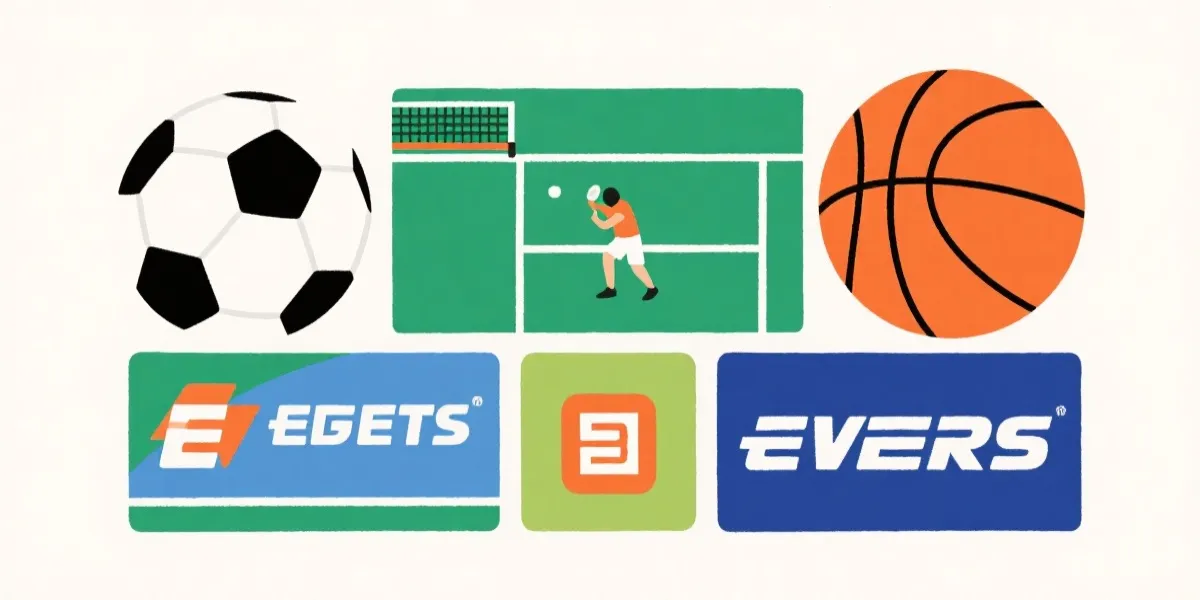 体育内容矩阵示意图